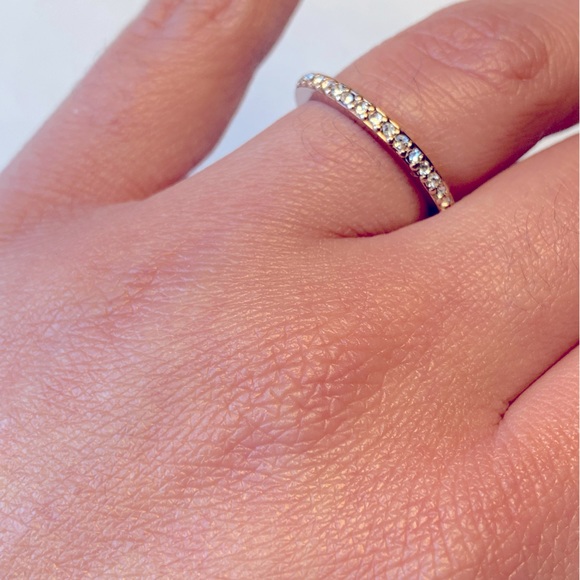 kate spade Jewelry Kate Spade Ring Diamond Inspired Band Rose Gold